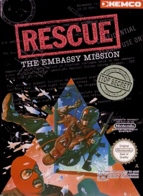 Rescue - The Embassy Mission (Europe) box cover front